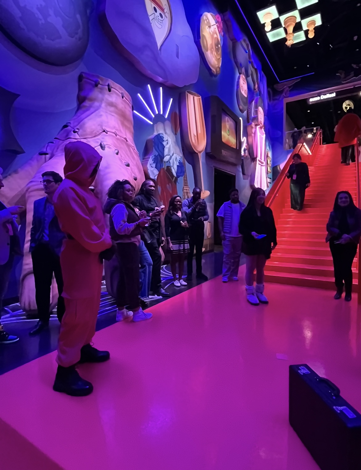 Squid Game Stunt at The Front Entrance - 2